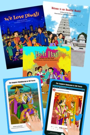Hindu Culture Educational Books for Kids Premimum ( Set of 10 ) - FREE SHIPPING