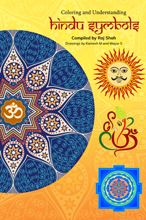 coloring and understanding hindu symbols by raj shah