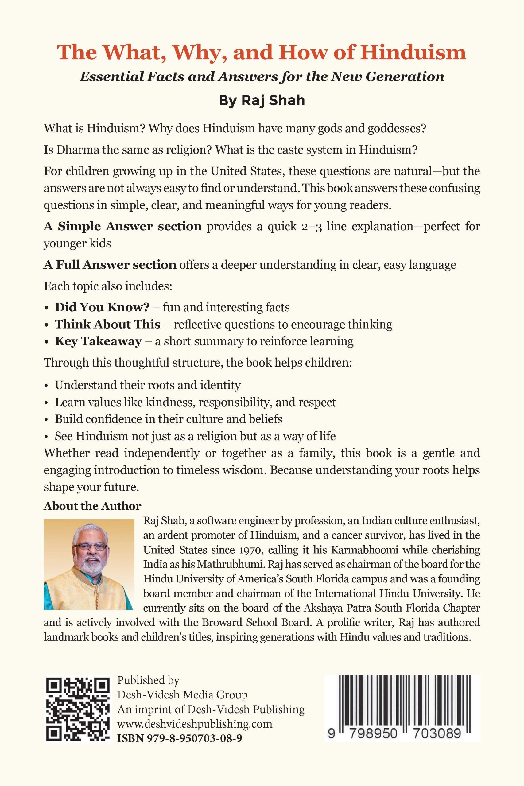 The What, Why, and How of Hinduism: Essential Facts and Answers for the New Generation By Raj Shah - Image 2